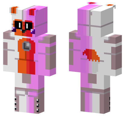 Lolbit Fanf 4851798 Minecraft Bedrock skin