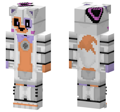 Lolbit Freddy S Mega Diner Version Minecraft Bedrock skin