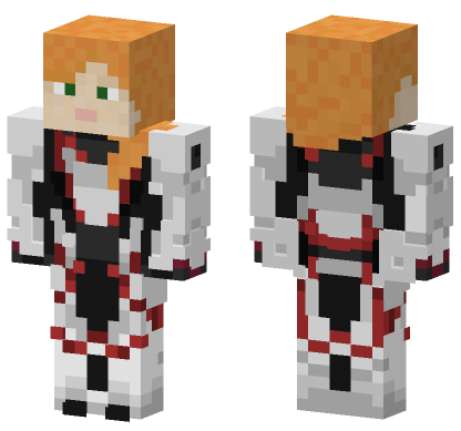 Lolitofdez White Armor Minecraft Bedrock skin