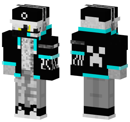 Lonely 4925433 Creeper Skin Minecraft Bedrock skin