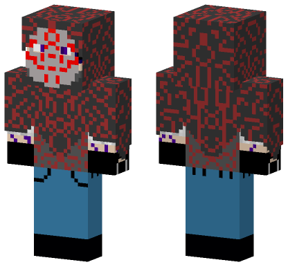 Loneraven Skin 64x64 Minecraft Bedrock skin