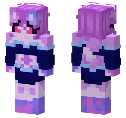 Loppezz Aesthetic Skin Minecraft Bedrock skin
