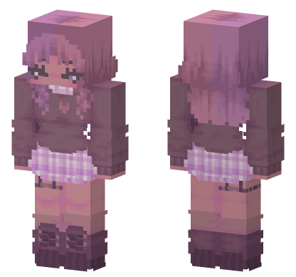 Lover 5174024 Minecraft Bedrock skin