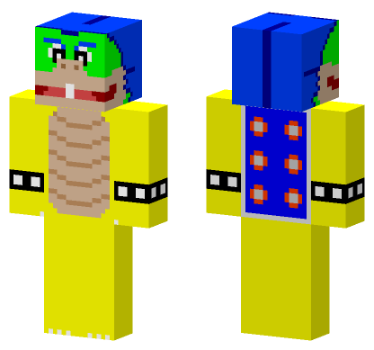 Ludwig Von Koopa Minecraft Bedrock skin