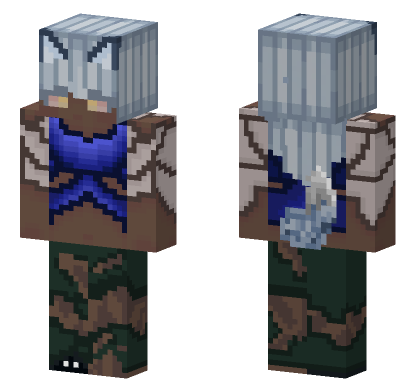 Ludwolf Werewolf Skin Minecraft Bedrock skin