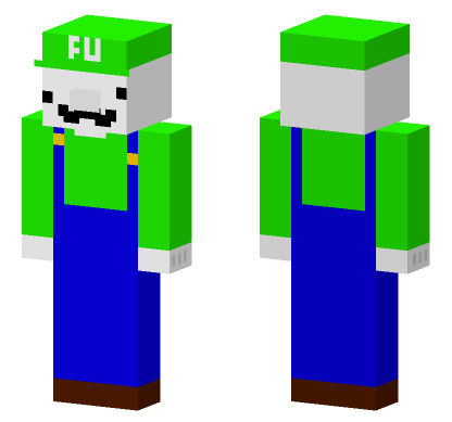 Luigi 5905963 Minecraft Bedrock skin