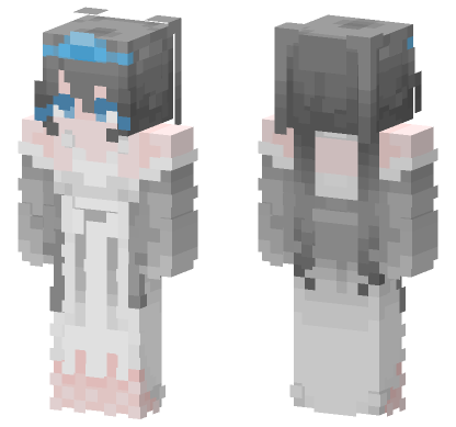 Lumi Blue Hat Minecraft Bedrock skin