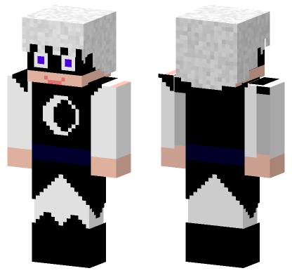 Luna Girl Pajama Suit Minecraft Bedrock skin