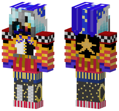 Lunar Eclipse Sun Moon Show Minecraft Bedrock skin