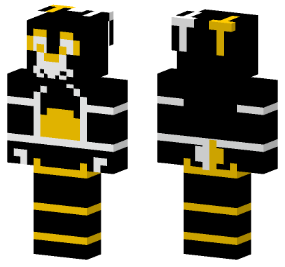 Lunar The Eclipse Bunny Minecraft Bedrock skin