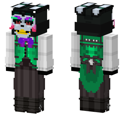 Mad Hopper Minecraft Bedrock skin