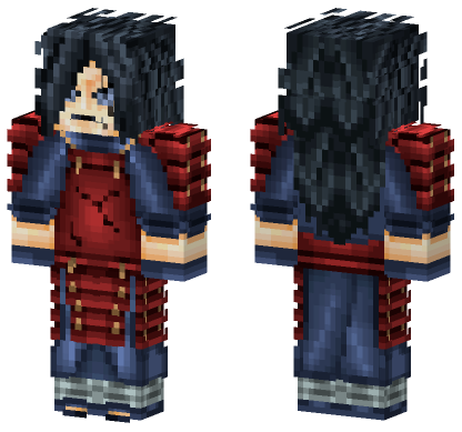 Madara Uchiha Skin Minecraft Bedrock skin