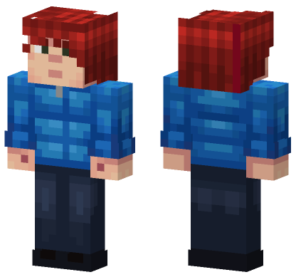 Madeline Minecraft Bedrock skin
