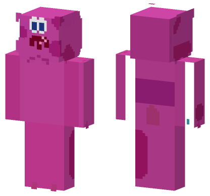 Magenta From Blue's Clues Minecraft Bedrock skin