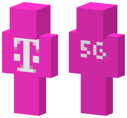 Magenta New 3 Minecraft Bedrock skin