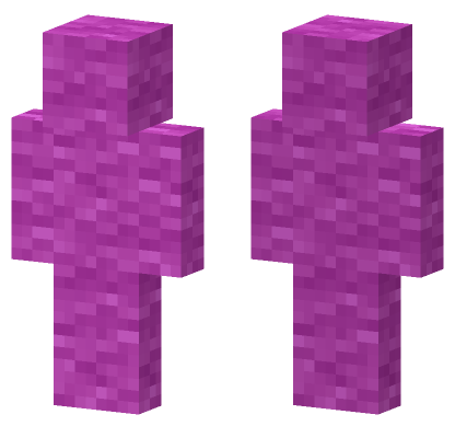 Magenta Wool Minecraft Bedrock skin