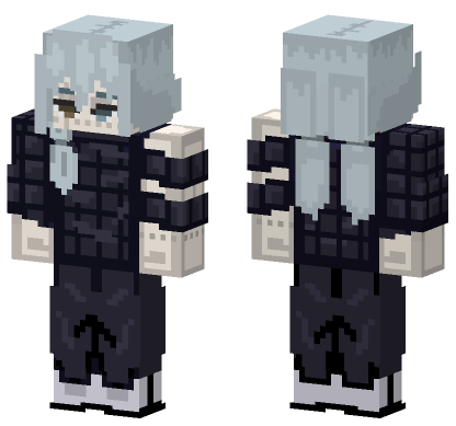 Mahito Shibuya Minecraft Skin Minecraft Bedrock skin