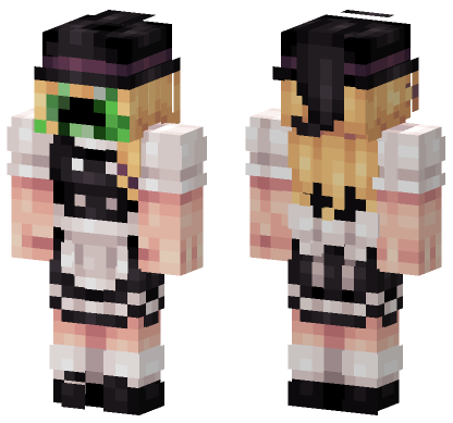 Maid Of Mischief Minecraft Bedrock skin