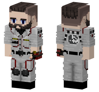 Major Nechayev P3 Atomic Heart Minecraft Bedrock skin