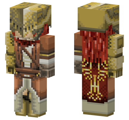 Malenia Elden Ring Minecraft Bedrock skin