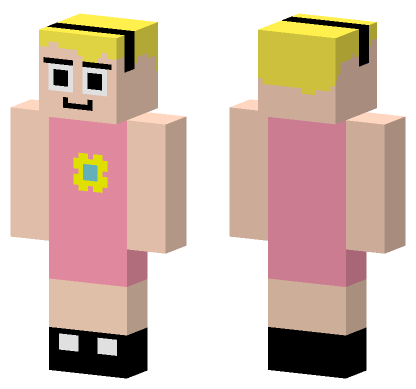 Mandy Smiling Minecraft Bedrock skin