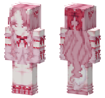 Mangle 100 Minecraft Bedrock skin