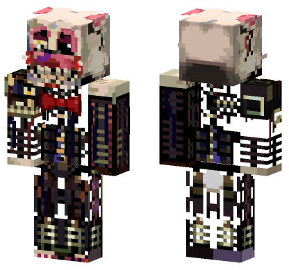 Mangle Five Nights At Freddy's 2 Minecraft Bedrock skin