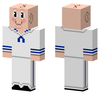 Marinerito Sailor Outfit Minecraft Bedrock skin
