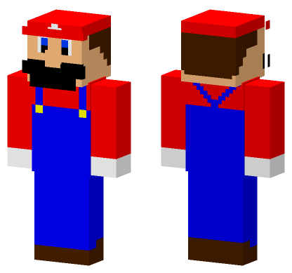 Mario 5106457 Minecraft Bedrock skin