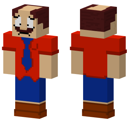 Marvin SML Jeffy Minecraft Bedrock skin