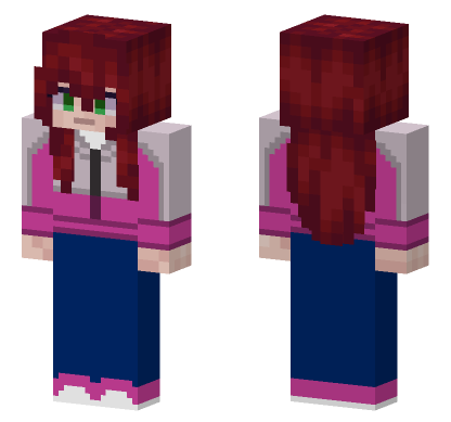 Mary Jane Watson Minecraft Bedrock skin