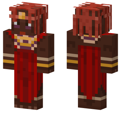 Masai Warrior Minecraft Bedrock skin