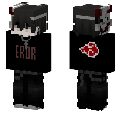 Mask Boy Minecraft Bedrock skin