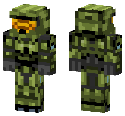 Master Chief Minecraft Bedrock skin