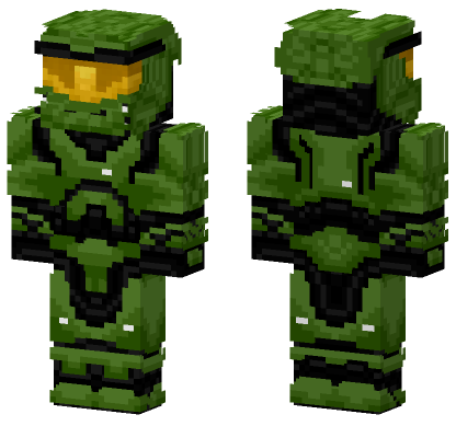 Master Chief Halo CE Minecraft Bedrock skin