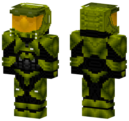 Master Chief Halo Skin Minecraft Bedrock skin