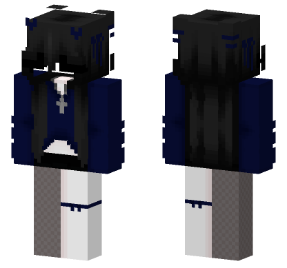 Matching Bluey Is Here Minecraft Bedrock skin