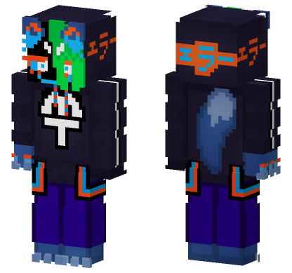 Matrix Bot Skin Minecraft Bedrock skin