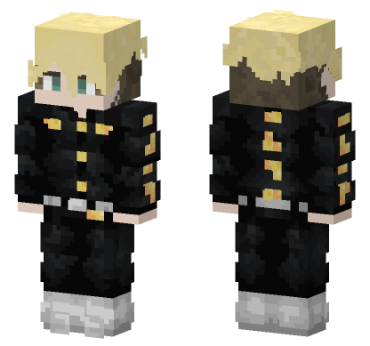 Matsuno Chifuyu Tokyo Revengers Minecraft Bedrock skin