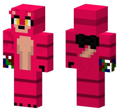 Maxy The Fox Minecraft Bedrock skin