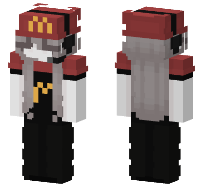 McDonalds Crew Member Minecraft Bedrock skin