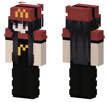 McDonald's Uniform Minecraft Bedrock skin