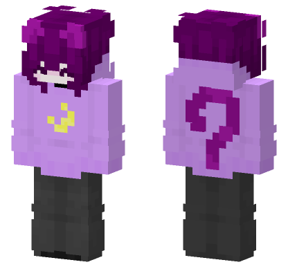 Me Irl X My Persona Minecraft Bedrock skin