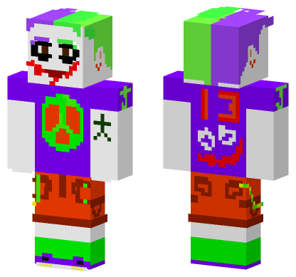 Me Joker Edition Minecraft Bedrock skin
