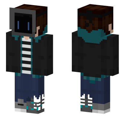 Me Mask On Minecraft Bedrock skin