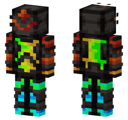 Mech Suit Minecraft Bedrock skin