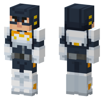 Mecha Man Suit Minecraft Bedrock skin