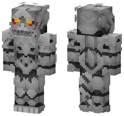 Mechagodzilla Godzilla Vs Mechagodzilla 1974 Minecraft Bedrock skin