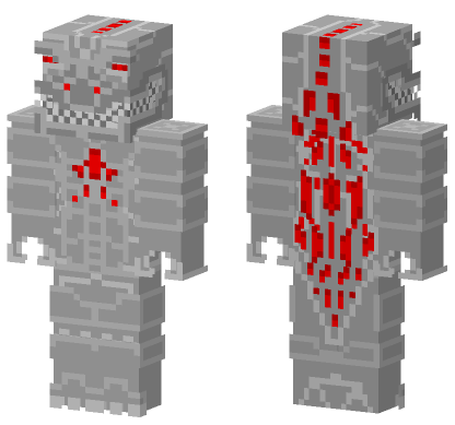 Mechagodzilla Gvk 2021 Minecraft Bedrock skin