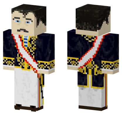 Meiji Court Official Sash Minecraft Bedrock skin